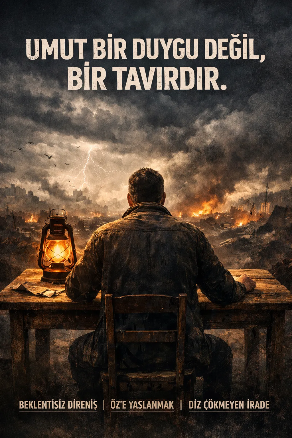 Umut Bir Duygu Değil, Bir Tavırdır.